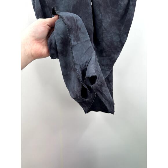 FREE PEOPLE Intimately Walkabout Tie Dye Romper Short Jumpsuit Washed Black S - Picture 7 of 10